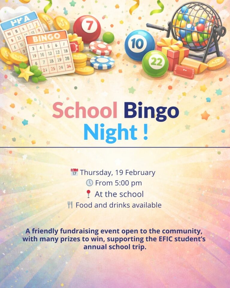 School Bingo Night